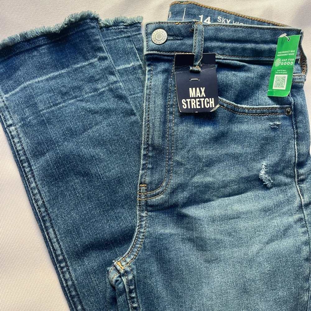 Max Stretch Blue Jeans - Picture 1 of 6